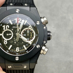 Đồng Hồ Hublot Big Bang Unico Gốm Đen Fake Cao Cấp Nhà Máy HB 45mm (4)