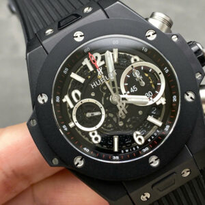 Đồng Hồ Hublot Big Bang Unico Gốm Đen Fake Cao Cấp Nhà Máy HB 45mm (4)