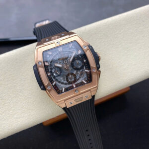 Đồng Hồ Hublot Spirit Of Big Bang King Gold Mặt Đen Chế Tác Nhà Máy BBF 42mm (1)