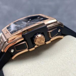 Đồng Hồ Hublot Spirit Of Big Bang King Gold Mặt Đen Chế Tác Nhà Máy BBF 42mm (1)