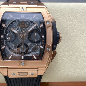 Đồng Hồ Hublot Spirit Of Big Bang King Gold Mặt Đen Chế Tác Nhà Máy BBF 42mm (1)