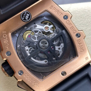 Đồng Hồ Hublot Spirit Of Big Bang King Gold Mặt Đen Chế Tác Nhà Máy BBF 42mm (1)