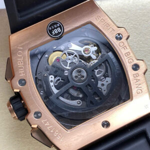 Đồng Hồ Hublot Spirit Of Big Bang King Gold Mặt Xanh Dương Chế Tác Xưởng BBF 42mm (4)
