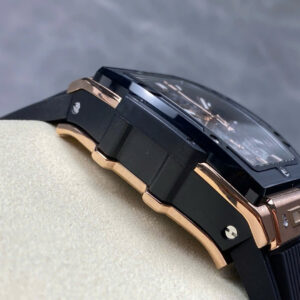 Đồng Hồ Hublot Spirit Of Big Bang King Gold Viền Gốm Đen Chế Tác Xưởng BBF 42mm (1)