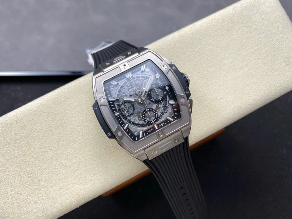 Đồng Hồ Hublot Spirit Of Big Bang TItanium Màu Đen Replica 11 Nhà Máy BBF 42mm (6)