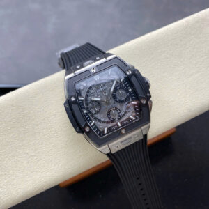 Đồng Hồ Hublot Spirit Of Big Bang TItanium Viền Gốm Đen Rep 11 Nhà Máy BBF 42mm (10)