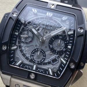 Đồng Hồ Hublot Spirit Of Big Bang TItanium Viền Gốm Đen Rep 11 Nhà Máy BBF 42mm (10)