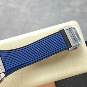 Đồng Hồ Hublot Spirit Of Big Bang TItanium Viền Gốm Xanh Rep 11 Nhà Máy BBF 42mm (9)