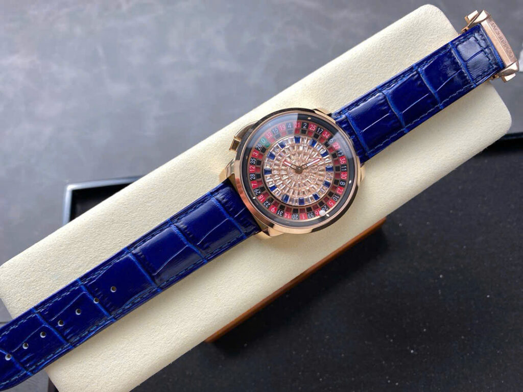 Đồng Hồ Jacob & Co Casino Tourbillon Đính Đá Replica Nhà Máy AMG 41mm (1)