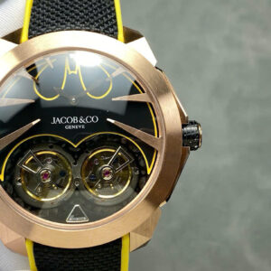 Đồng Hồ Jacob & Co Gotham City Batman Replica Cao Cấp Dây Cao Su 44mm (9)