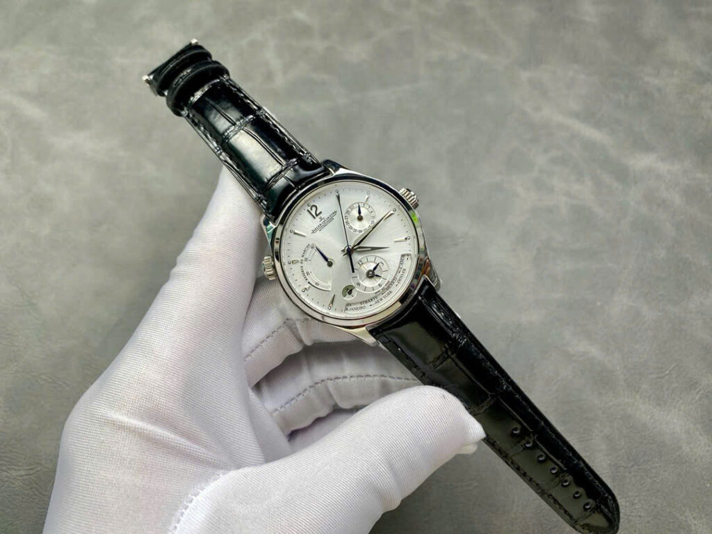 Đồng Hồ Jaeger LeCoultre Master 1428121 Geographic Rep 11 Nhà Máy GR 39mm (1)