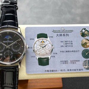 Đồng Hồ Jaeger LeCoultre Master Ultra Slim Perpetual Calendar Mặt Xám VR Factory 39mm (1)