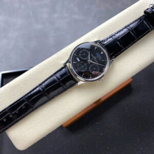 Đồng Hồ Jaeger LeCoultre Master Ultra Slim Perpetual Calendar Màu Đen VR Factory 39mm (2)