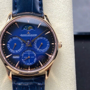 Đồng Hồ Jaeger LeCoultre Master Ultra Thin Perpetual Calendar Màu Xanh Dương 39mm (9)