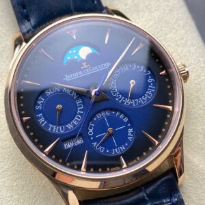 Đồng Hồ Jaeger LeCoultre Master Ultra Thin Perpetual Calendar Màu Xanh Dương 39mm (9)