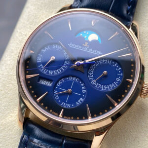 Đồng Hồ Jaeger LeCoultre Master Ultra Thin Perpetual Calendar Màu Xanh Dương 39mm (9)