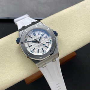 Đồng Hồ Nam Audemars Piguet Royal Oak Offshore 15710ST Màu Trắng Xưởng IP 42mm (4)