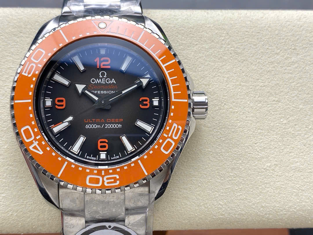 Đồng Hồ Nam Omega Seamaster Planet Ocean 6000M Viền Màu Cam (1) Đồng Hồ Nam Omega Seamaster Planet Ocean 6000M Viền Màu Cam (1)