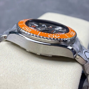 Đồng Hồ Nam Omega Seamaster Planet Ocean 6000M Viền Màu Cam (1)