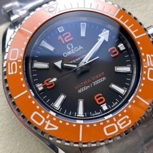 Đồng Hồ Nam Omega Seamaster Planet Ocean 6000M Viền Màu Cam (1)