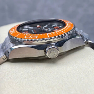 Đồng Hồ Nam Omega Seamaster Planet Ocean 6000M Viền Màu Cam (1)