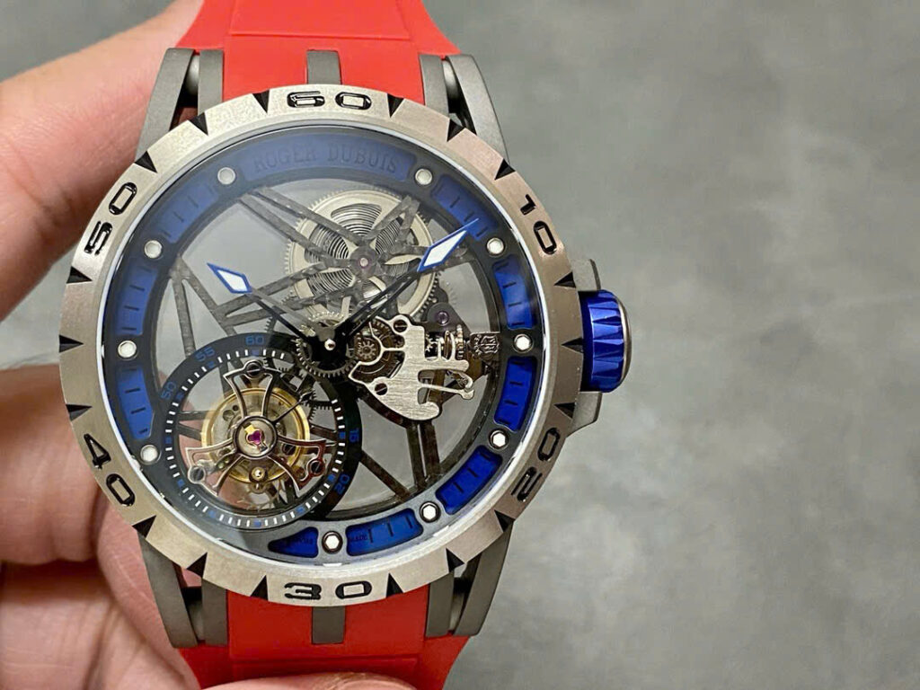 Đồng Hồ Nam Roger Dubuis Excalibur Spider RDDBEX0479 Tourbillon Nhà Máy BBR 45mm (9)