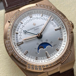 Đồng Hồ Nam Vacheron Constantin Dây Da Overseas 4500V Đính Đá 41mm (1)