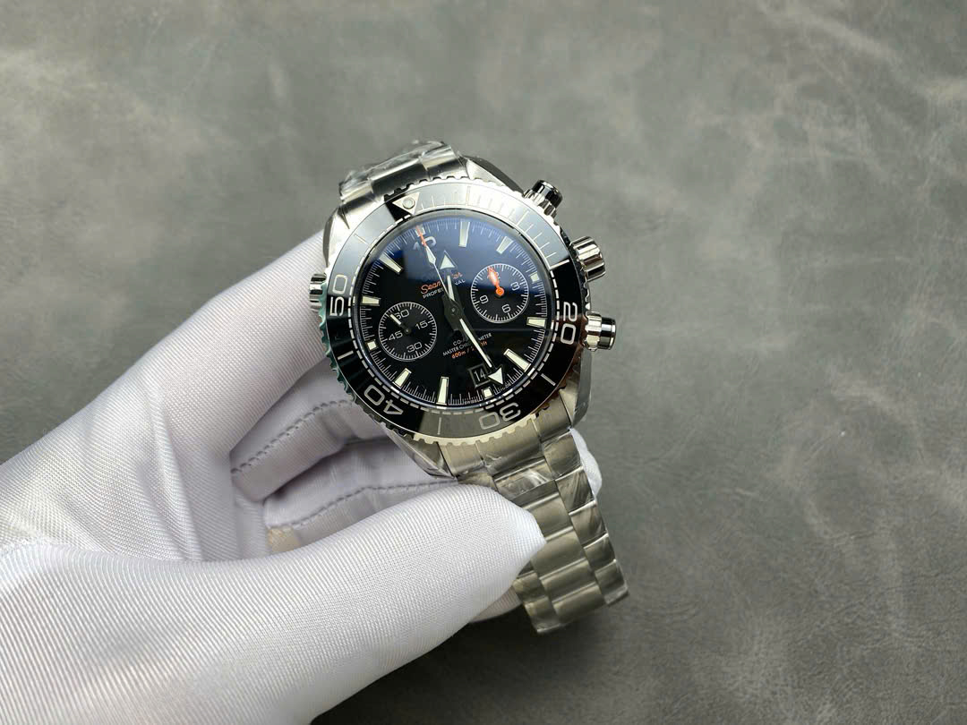 Đồng Hồ Omega Seamaster Planet Ocean Chronograph Automatic Nhà Máy M+ 45mm (1) Đồng Hồ Omega Seamaster Planet Ocean Chronograph Automatic Nhà Máy M+ 45mm (9)