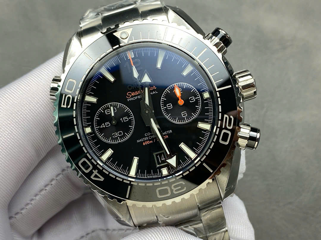 Đồng Hồ Omega Seamaster Planet Ocean Chronograph Automatic Nhà Máy M+ 45mm (7) Đồng Hồ Omega Seamaster Planet Ocean Chronograph Automatic Nhà Máy M+ 45mm (9)