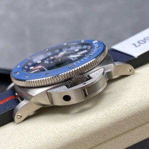 Đồng Hồ Panerai Submersible GMT Luna Rossa Titanio PAM01507 Xưởng VS 42mm (8)