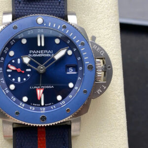 Đồng Hồ Panerai Submersible GMT Luna Rossa Titanio PAM01507 Xưởng VS 42mm (8)