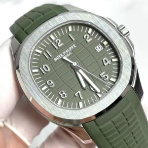Đồng Hồ Patek Philippe Aquanaut 5168G Tinh Chỉnh Mặt Số, Bộ Máy Màu Xanh Lá 40mm (7)