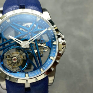 Đồng Hồ Roger Dubuis Excalibur Cobalt Blue RDDBEX0838 Chế Tác Tourbillon Xưởng BBR 45mm (9)