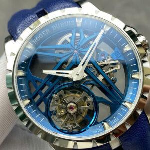 Đồng Hồ Roger Dubuis Excalibur Cobalt Blue RDDBEX0838 Chế Tác Tourbillon Xưởng BBR 45mm (9)