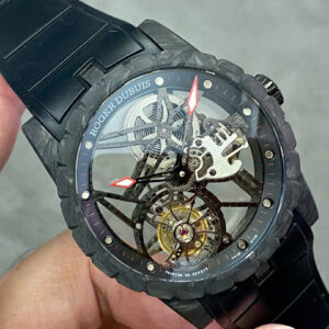 Đồng Hồ Roger Dubuis Excalibur Monotourbillon DBEX0577 Chế Tác Carbon 45mm (9)