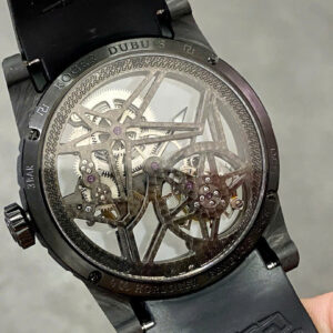 Đồng Hồ Roger Dubuis Excalibur Monotourbillon DBEX0577 Chế Tác Carbon 45mm (9)