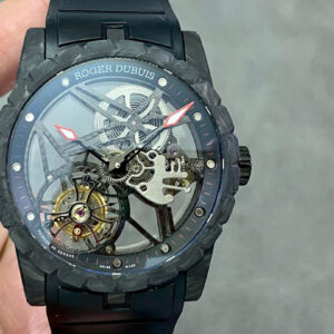 Đồng Hồ Roger Dubuis Excalibur Monotourbillon DBEX0577 Chế Tác Carbon 45mm (9)