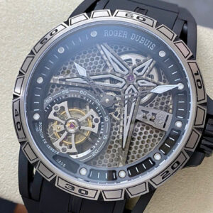 Đồng Hồ Roger Dubuis Excalibur Spider Black Dlc Titanium RDDBEX0815 Chế Tác 45mm (1)