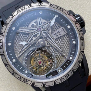Đồng Hồ Roger Dubuis Excalibur Spider Black Dlc Titanium RDDBEX0815 Chế Tác 45mm (1)