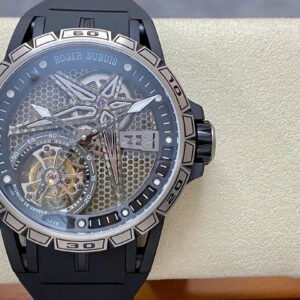 Đồng Hồ Roger Dubuis Excalibur Spider Black Dlc Titanium RDDBEX0815 Chế Tác 45mm (1)