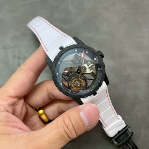 Đồng Hồ Roger Dubuis Excalibur Spider Carbon Chế Tác Tourbillon Xưởng BBR 45mm (9)