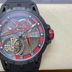 Đồng Hồ Roger Dubuis Excalibur Spider Pirelli Black Dlc Titanium RDDBEX0644 Chế Tác BBR 45mm (6)