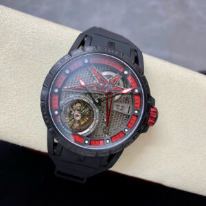 Đồng Hồ Roger Dubuis Excalibur Spider Pirelli Black Dlc Titanium RDDBEX0644 Chế Tác BBR 45mm (7)