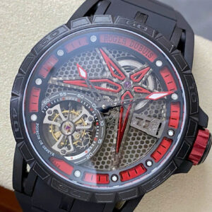 Đồng Hồ Roger Dubuis Excalibur Spider Pirelli Black Dlc Titanium RDDBEX0644 Chế Tác BBR 45mm (9)