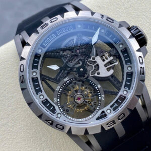 Đồng Hồ Roger Dubuis Excalibur Spider Titanium Màu Đen Chế Tác Tourbillon 45mm (9)