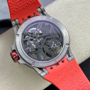 Đồng Hồ Roger Dubuis Excalibur Spider Titanium Màu Đỏ Chế Tác Tourbillon 45mm (9)