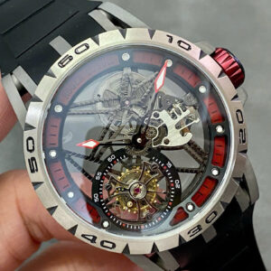 Đồng Hồ Roger Dubuis Excalibur Spider Titanium RDDBEX0545 Tourbillon Chế Tác BBR 45mm (6)