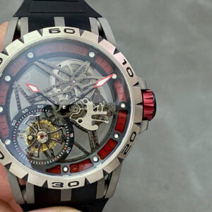Đồng Hồ Roger Dubuis Excalibur Spider Titanium RDDBEX0545 Tourbillon Chế Tác BBR 45mm (6)