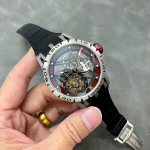 Đồng Hồ Roger Dubuis Excalibur Spider Titanium RDDBEX0545 Tourbillon Chế Tác BBR 45mm (6)