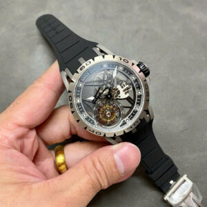 Đồng Hồ Roger Dubuis Excalibur Spider Tourbillon Volant Squelette RDDBEX0479 Xưởng BBR 45mm (8)